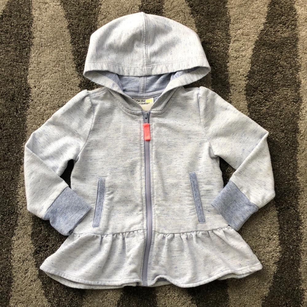 Genuine Kids from Oshkosh Girls Peplum Hoodie
